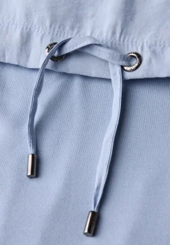 Mélange de matières pour le sweat à capuche