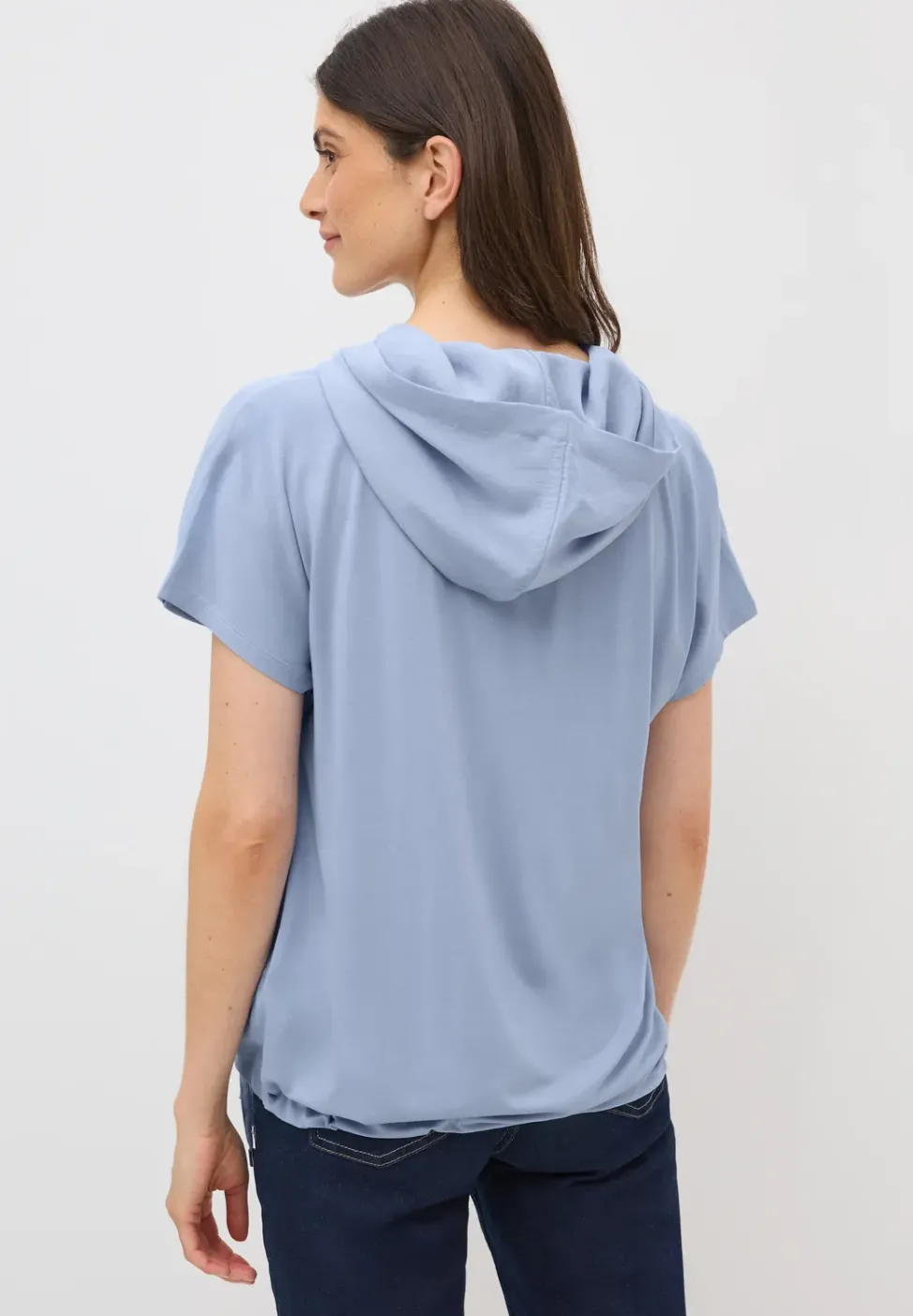 Mélange de matières pour le sweat à capuche
