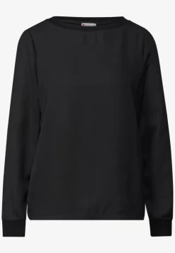 Mélange de matériaux pour la chemise en mousseline