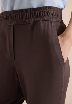 Pantalon ajusté taille mi-haute coupe slim