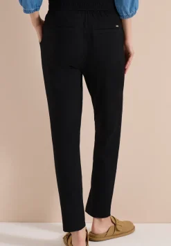 Pantalon ajusté taille mi-haute coupe slim
