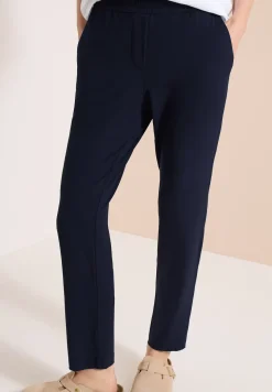 Pantalon ajusté taille mi-haute coupe slim