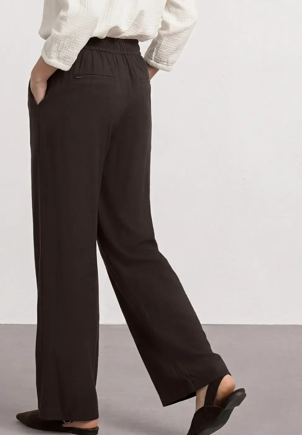 Pantalon ample taille haute en Loose fit