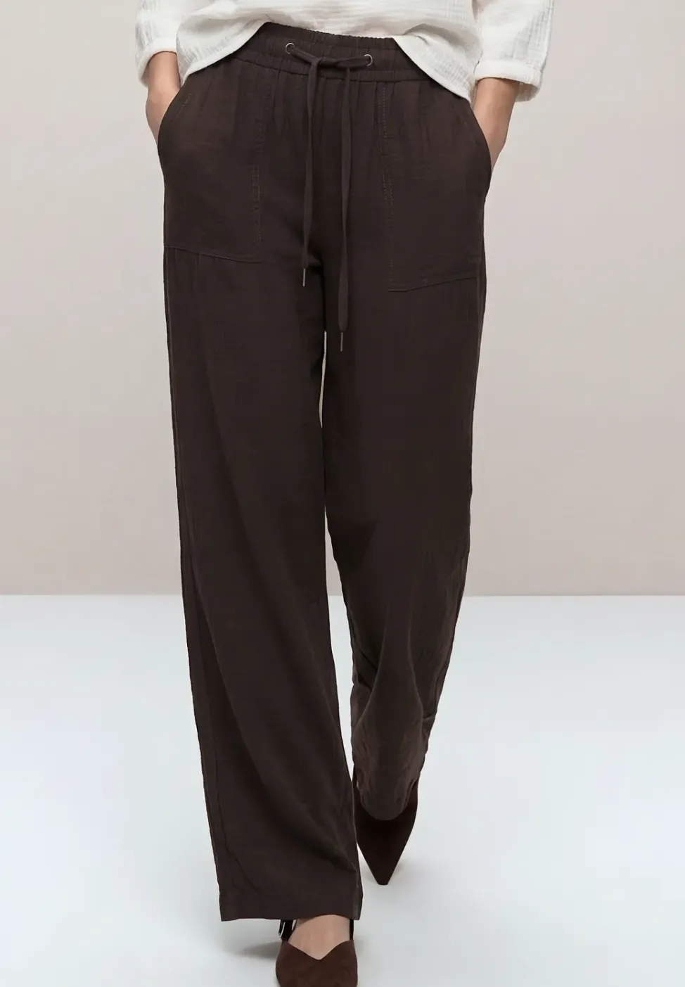 Pantalon ample taille haute en Loose fit