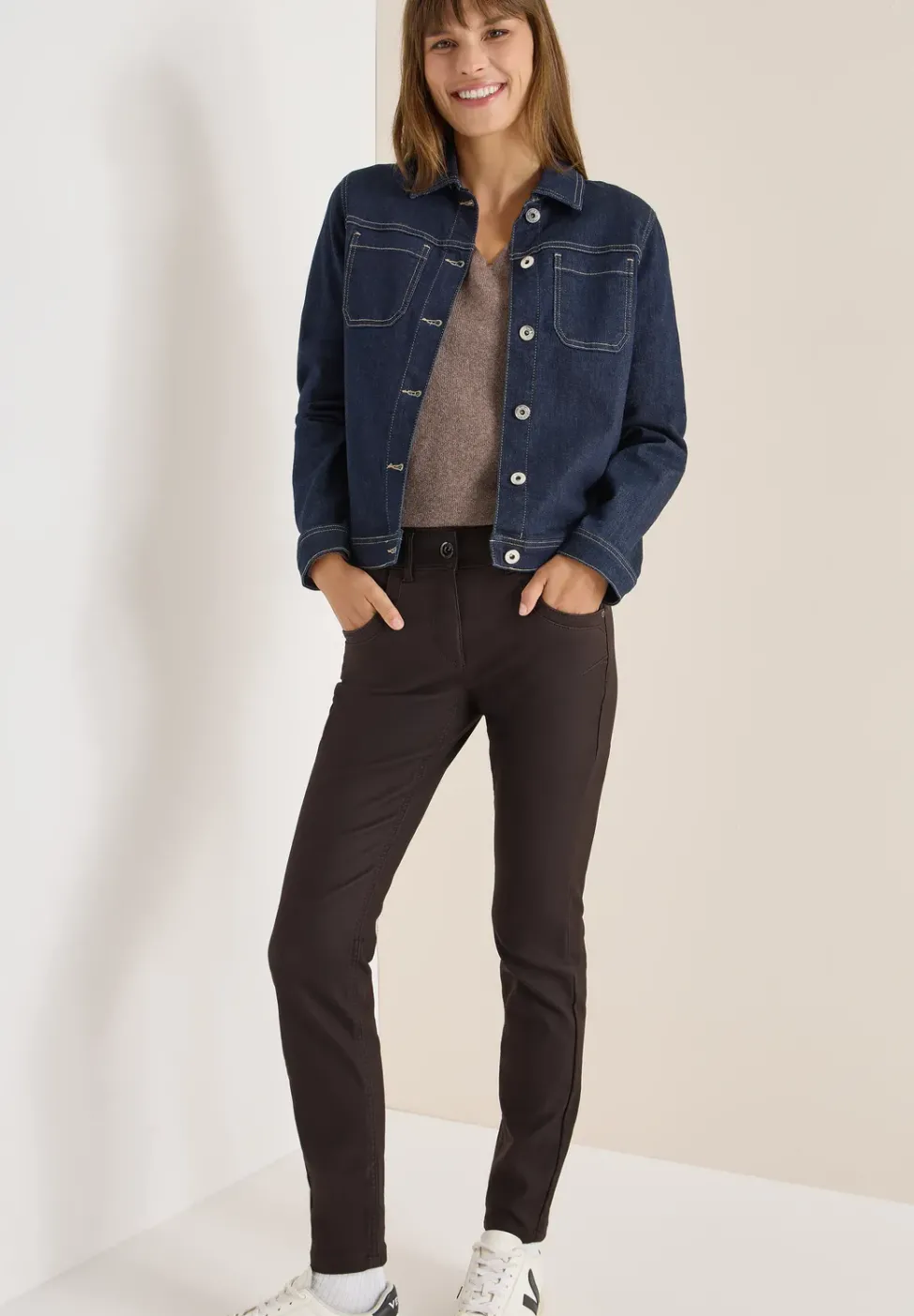 Pantalon au look cuir