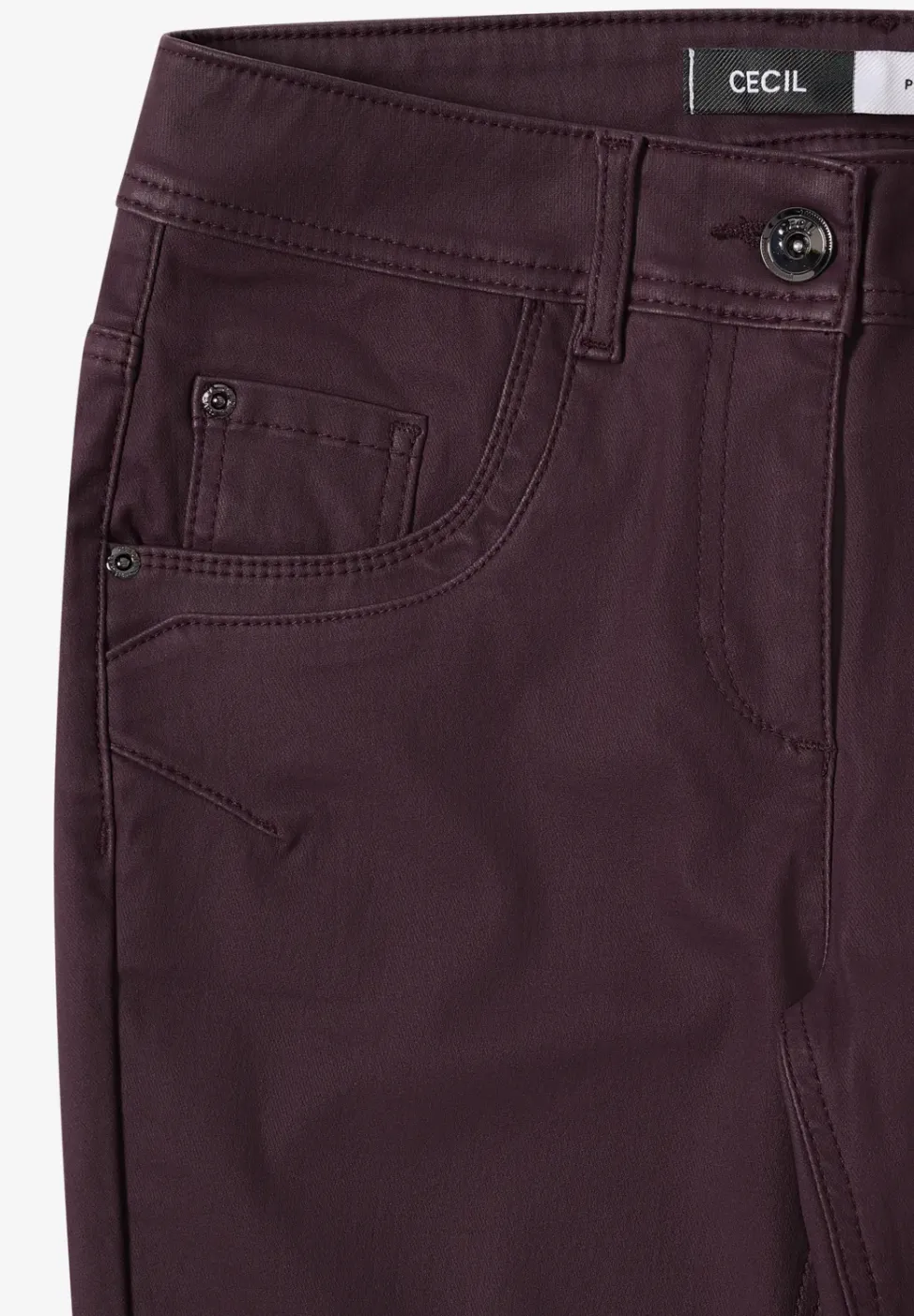 Pantalon au look cuir