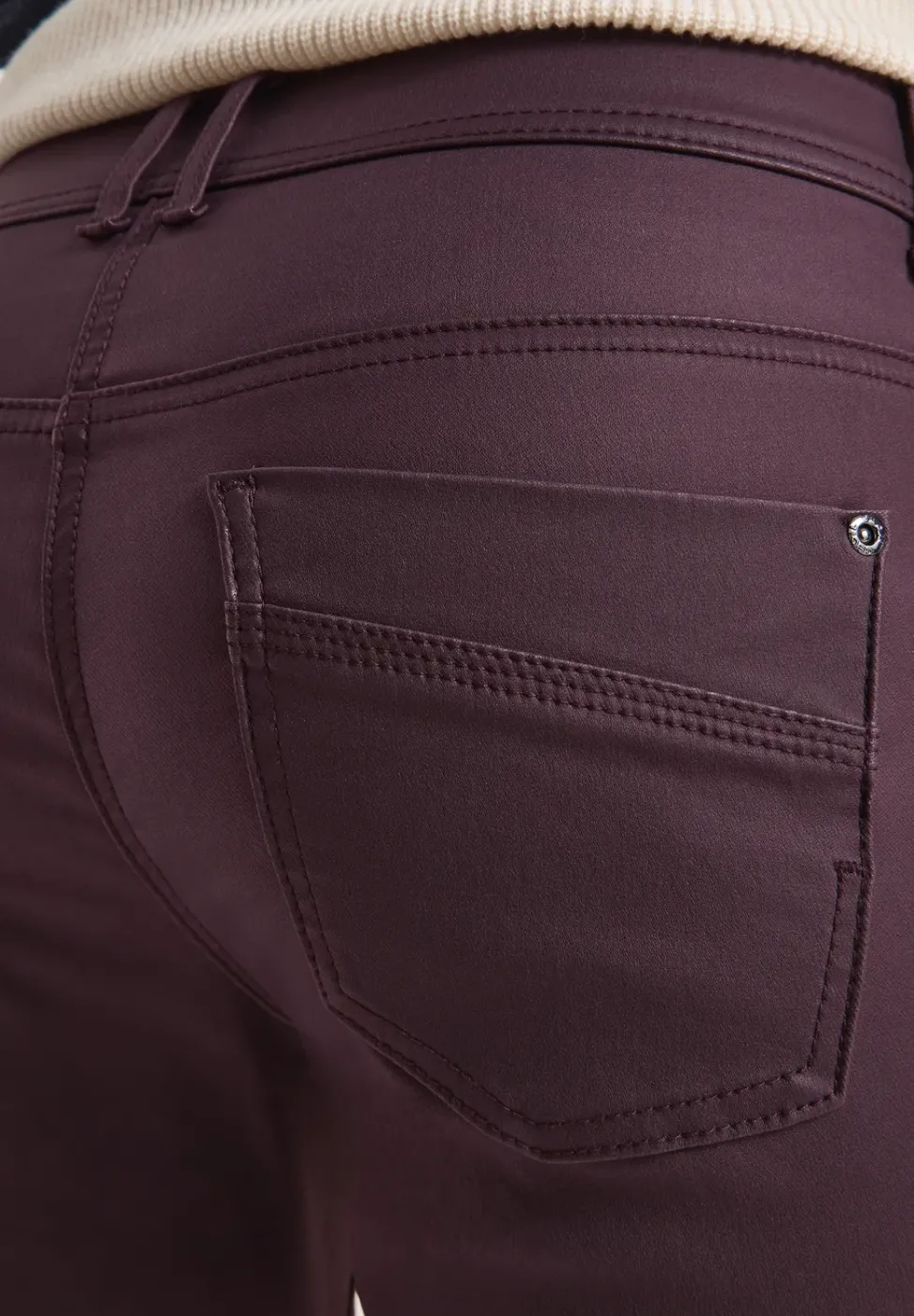 Pantalon au look cuir