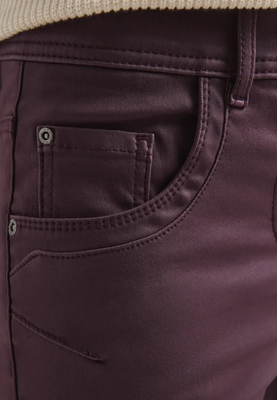 Pantalon au look cuir