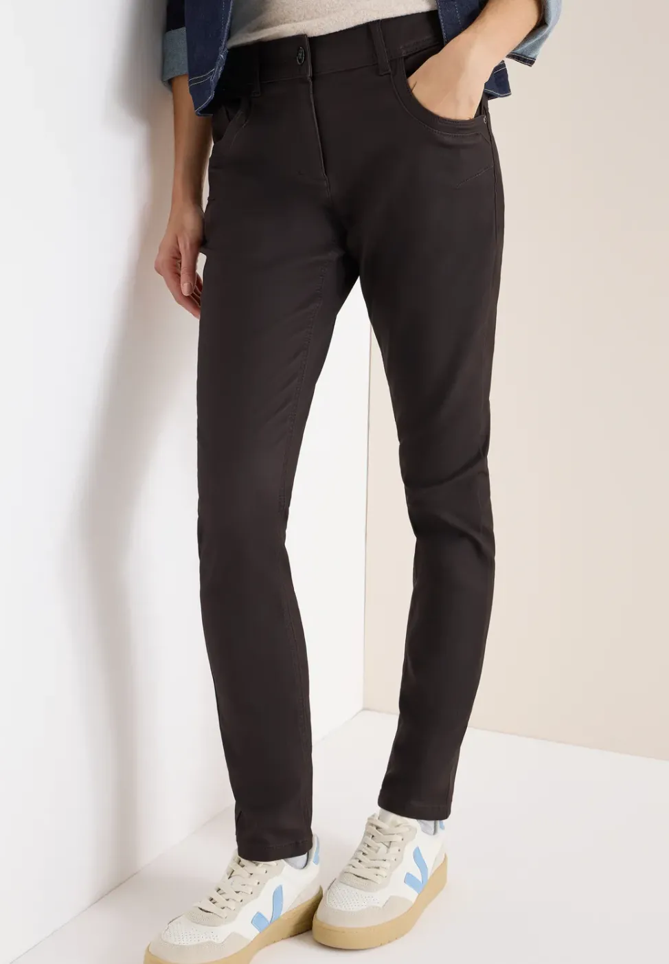 Pantalon au look cuir