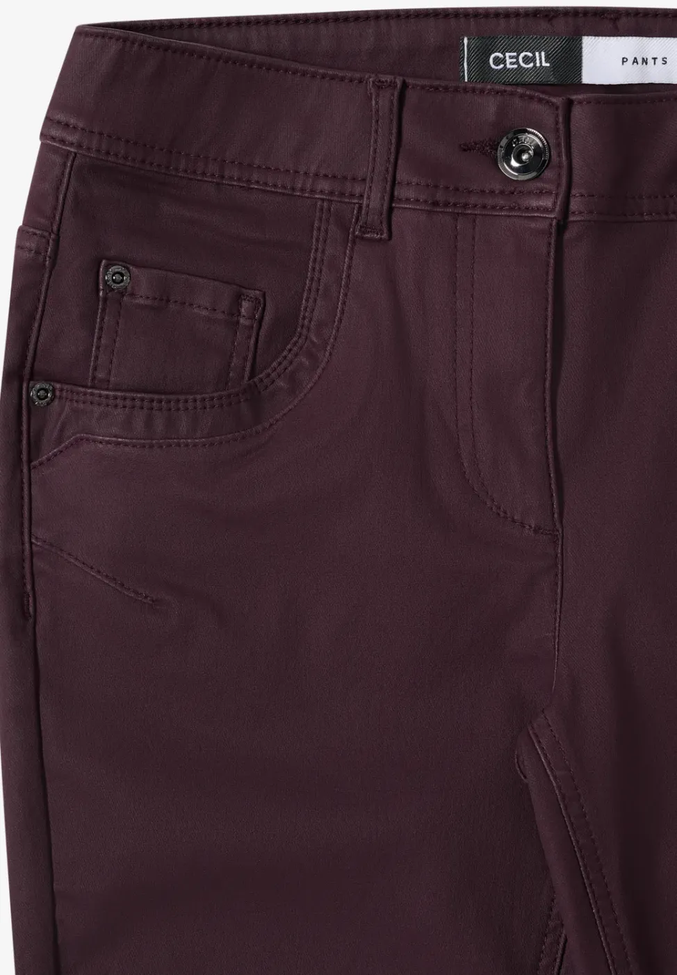 Pantalon au look cuir