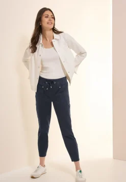 Pantalon au look délavé