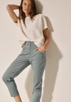 Pantalon au look délavé