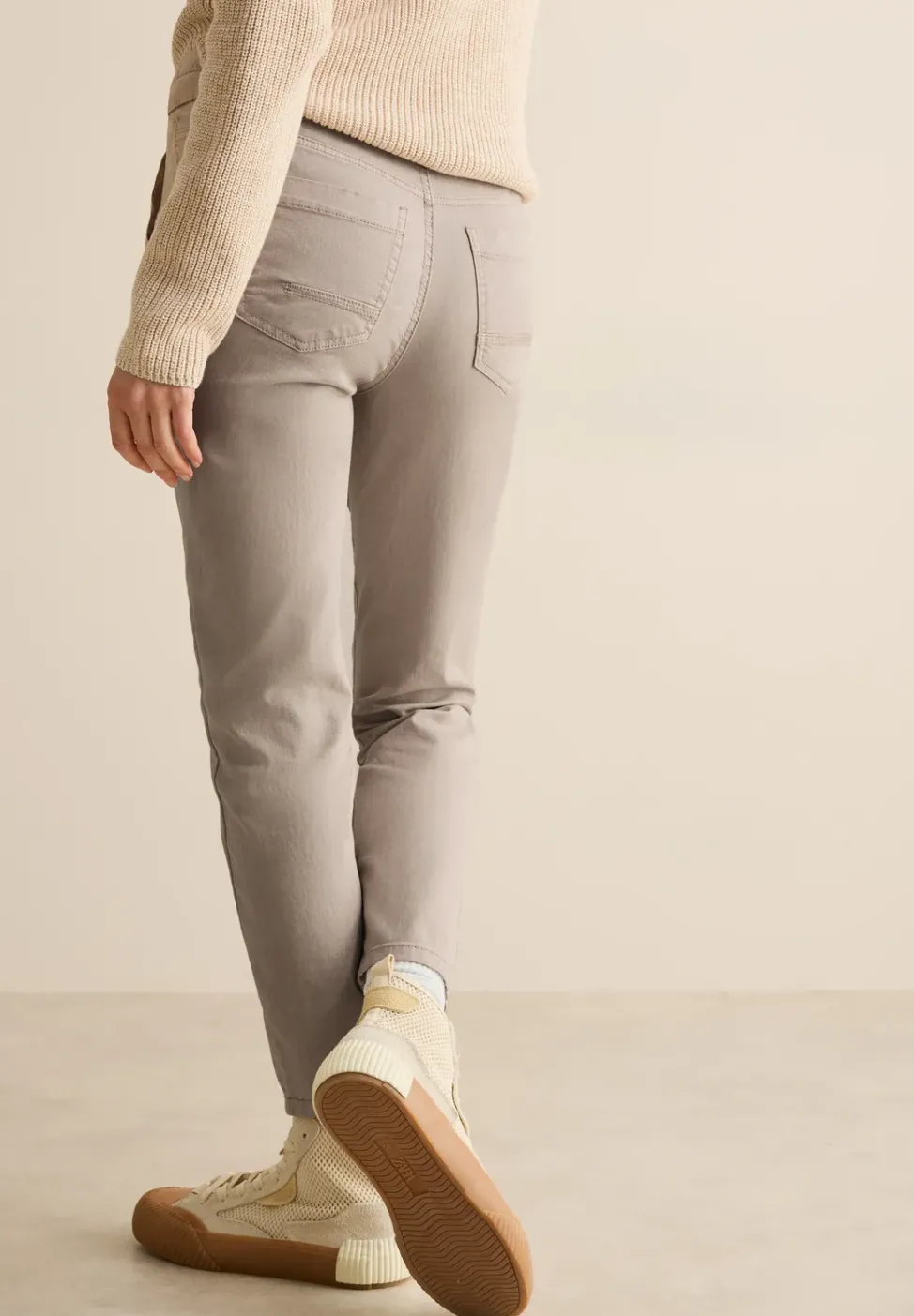 Pantalon au look délavé