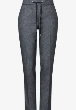 Pantalon au look mélangé