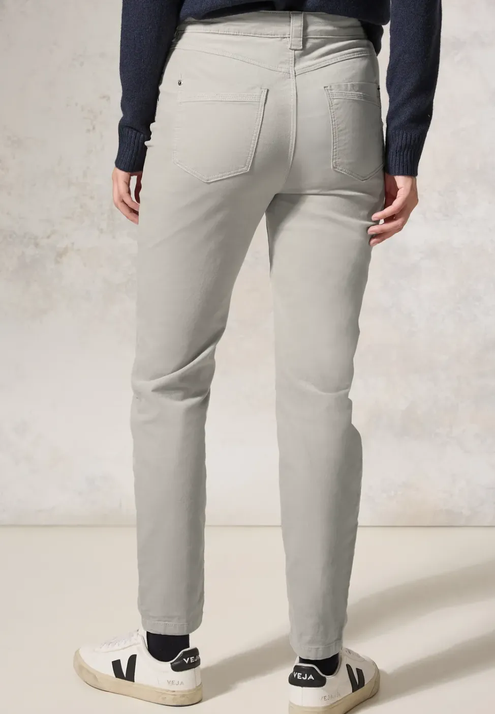 Pantalon au look velours