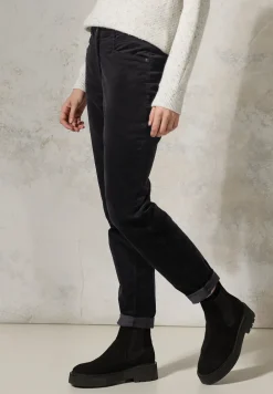 Pantalon au look velours