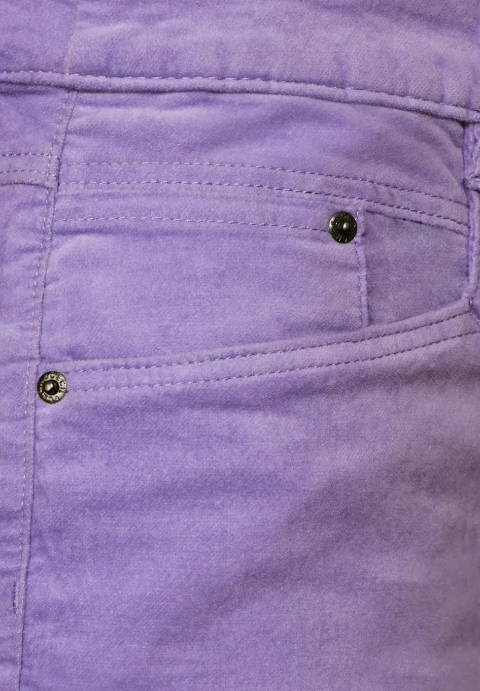 Pantalon au look velours