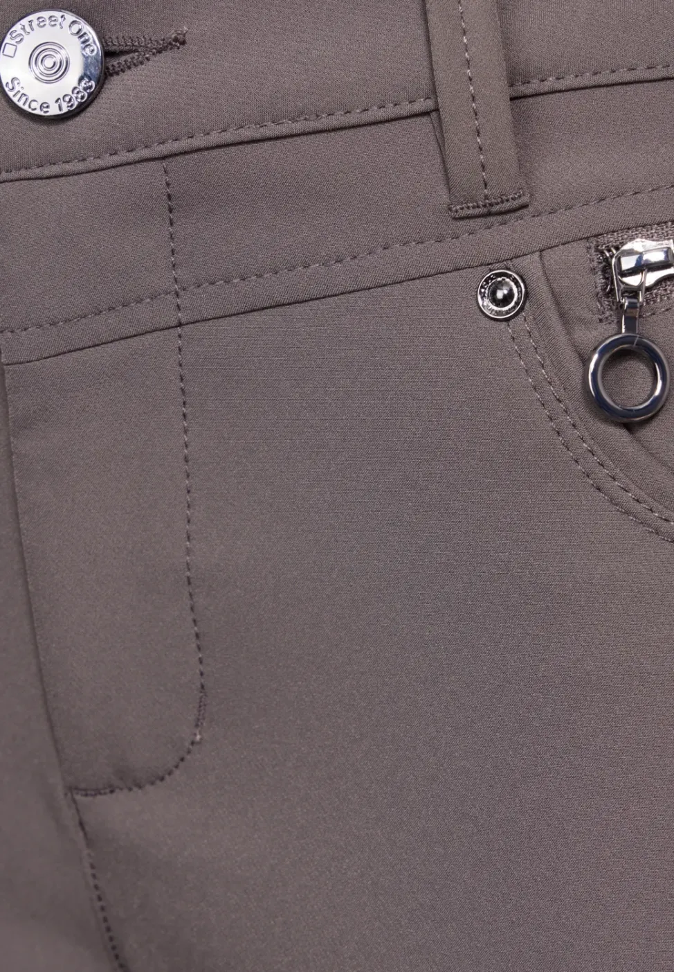 Pantalon avec détails zippés
