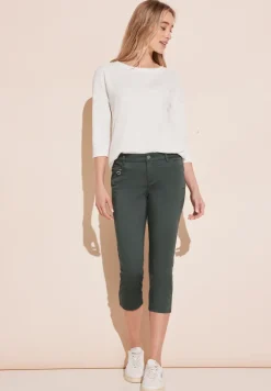 Pantalon 3/4 avec fermeture éclair