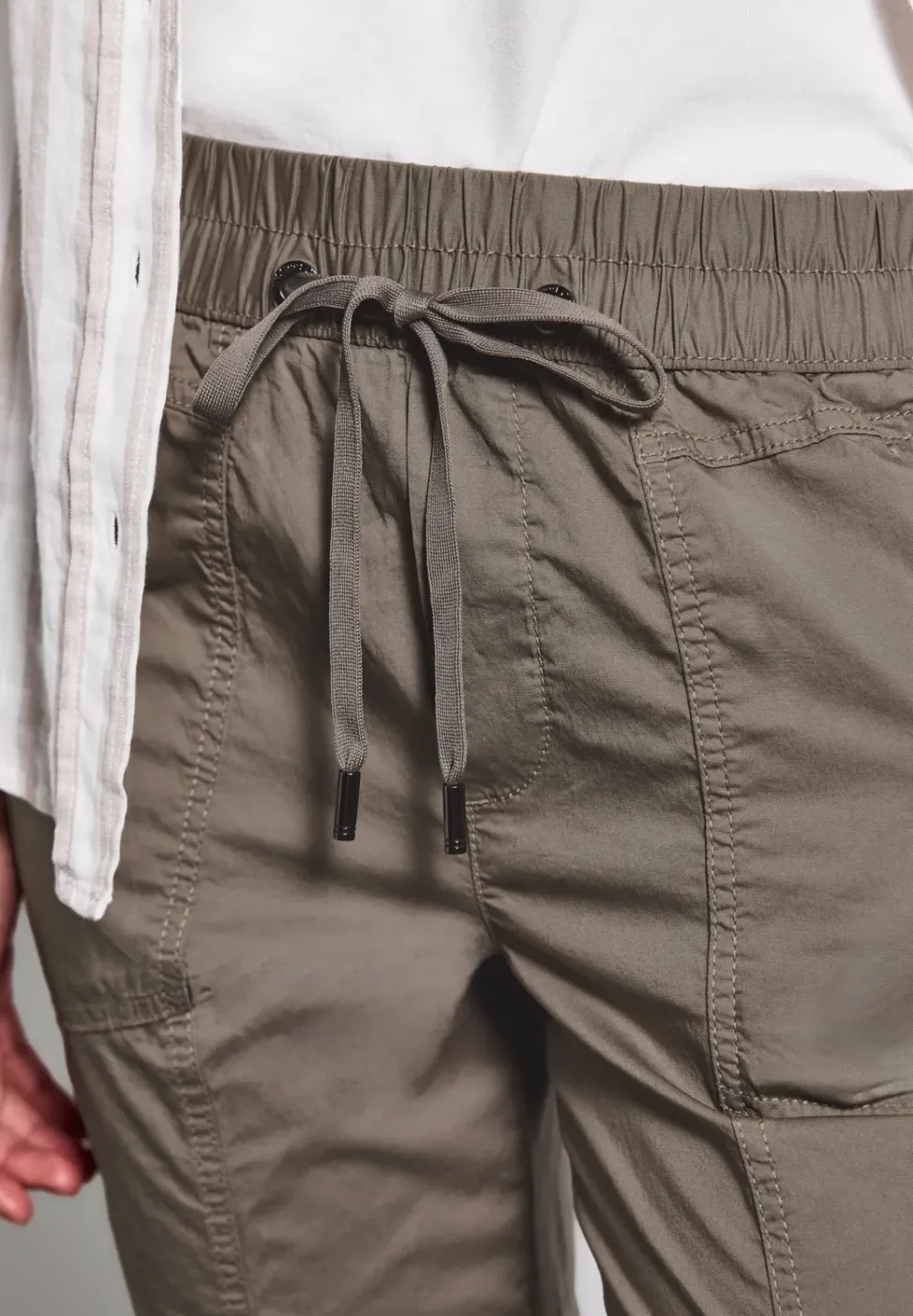 Pantalon 3/4 avec turn-up
