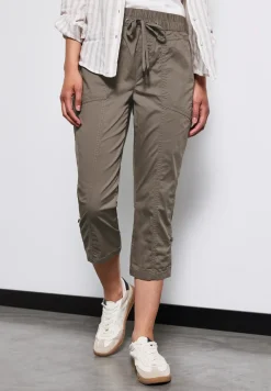 Pantalon 3/4 avec turn-up