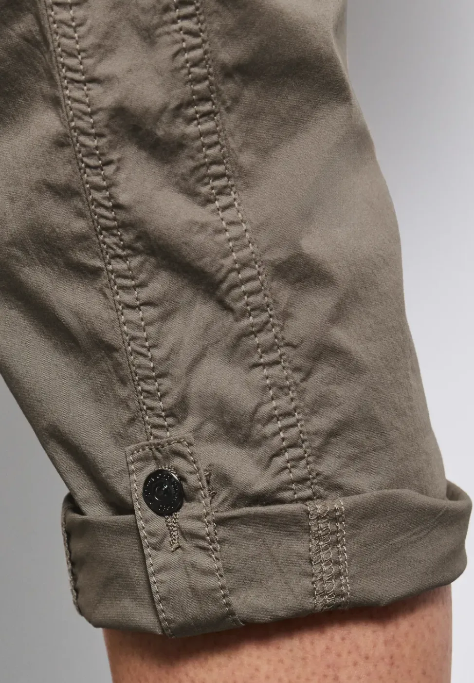 Pantalon 3/4 avec turn-up