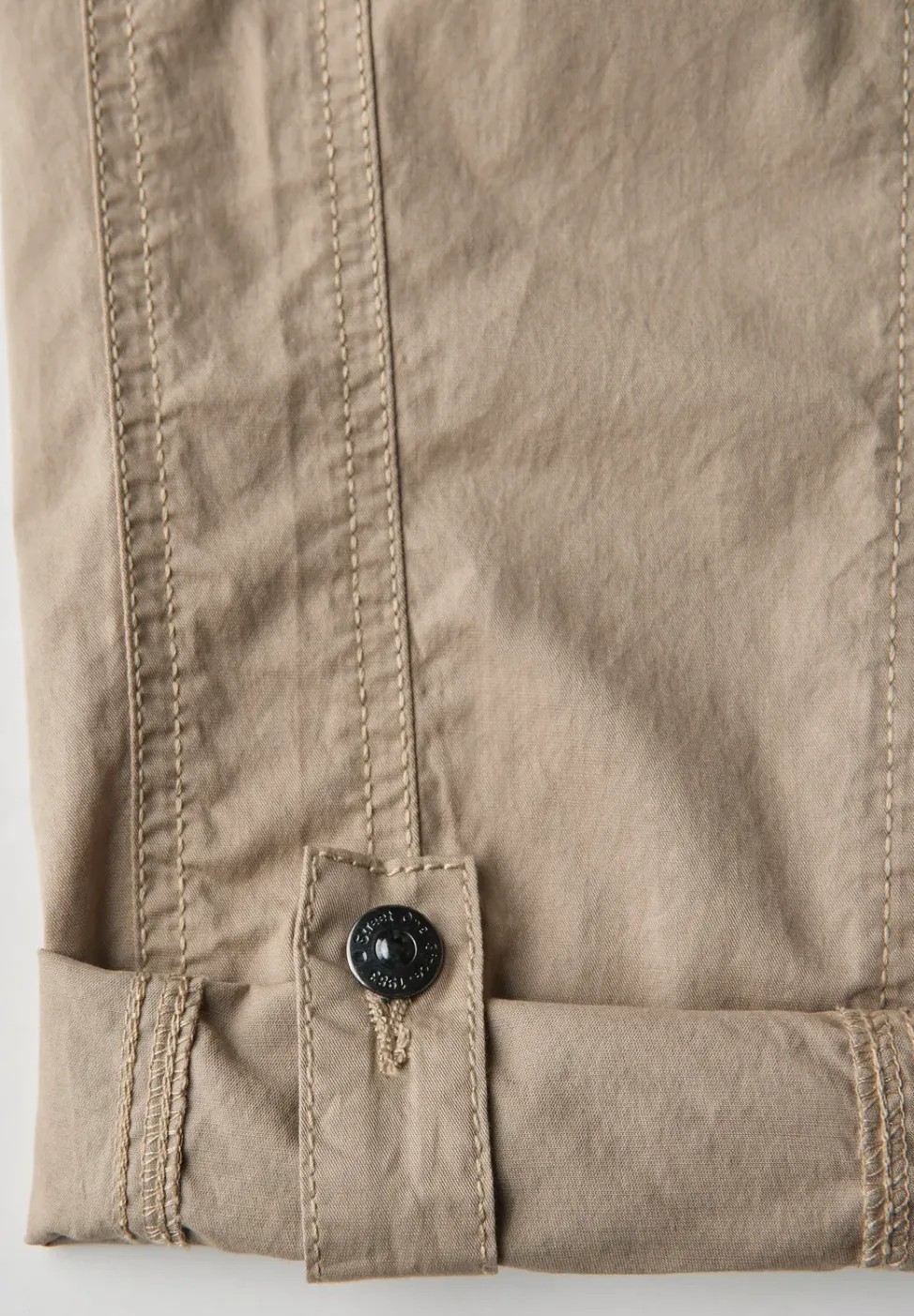 Pantalon 3/4 avec turn-up