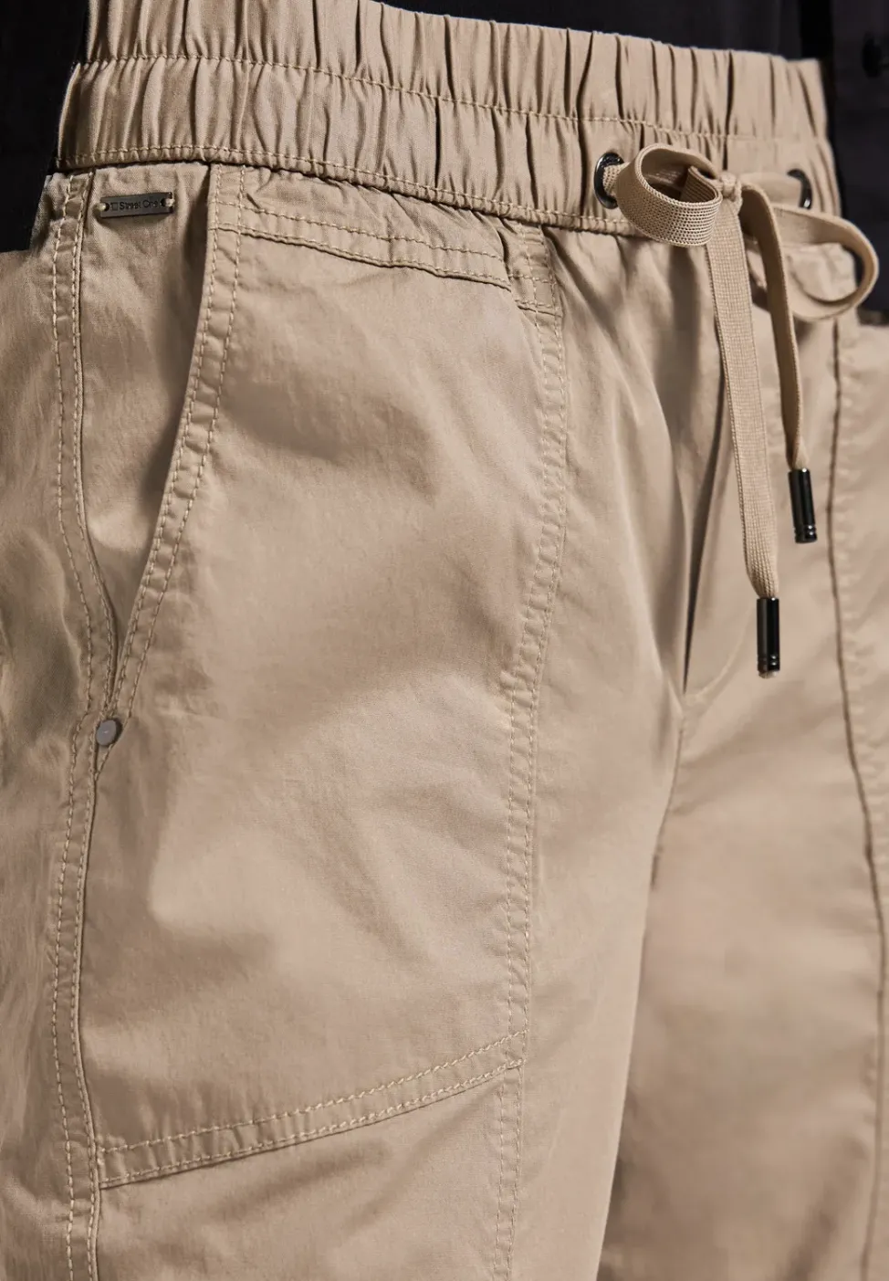 Pantalon 3/4 avec turn-up