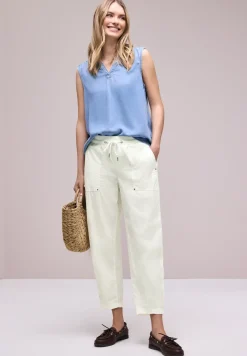Pantalon Barrel Leg en qualité Papertouch