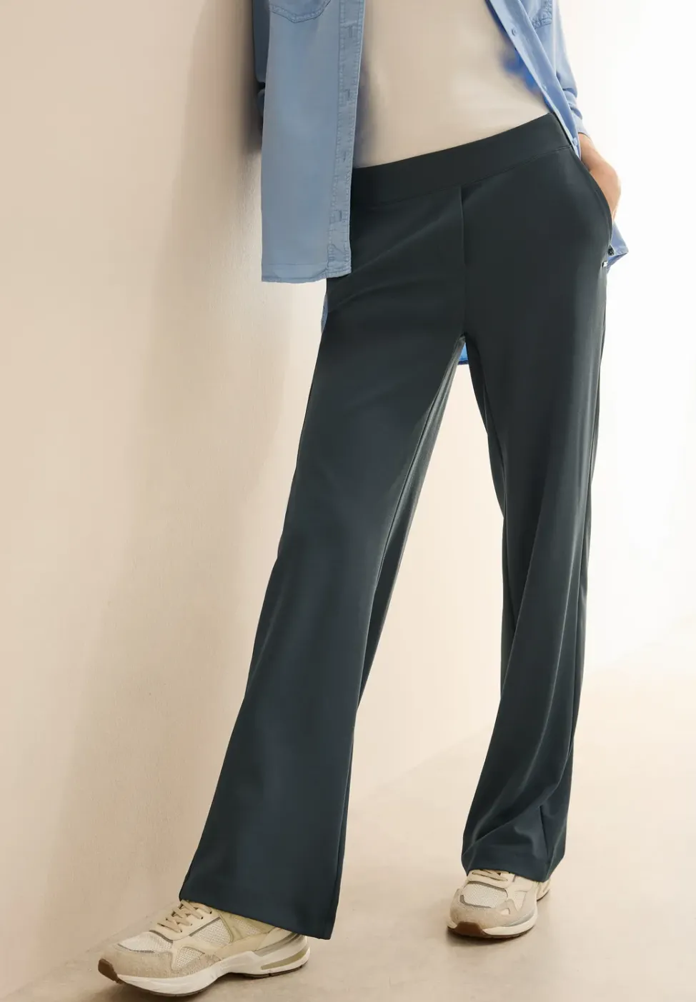 Pantalon Basic Wide Legs