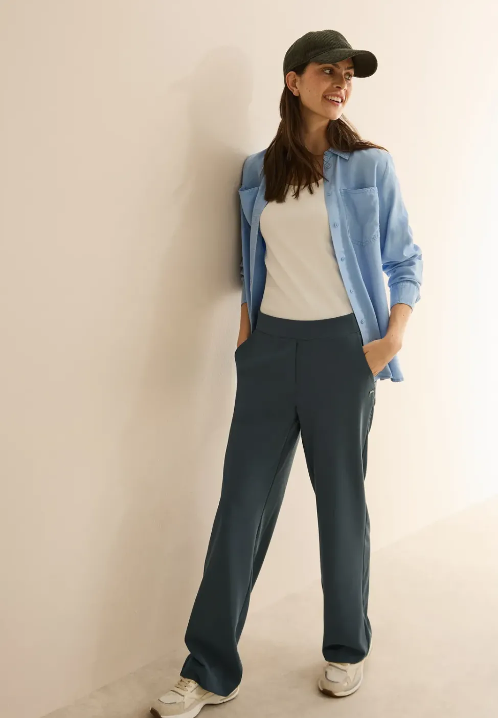 Pantalon Basic Wide Legs