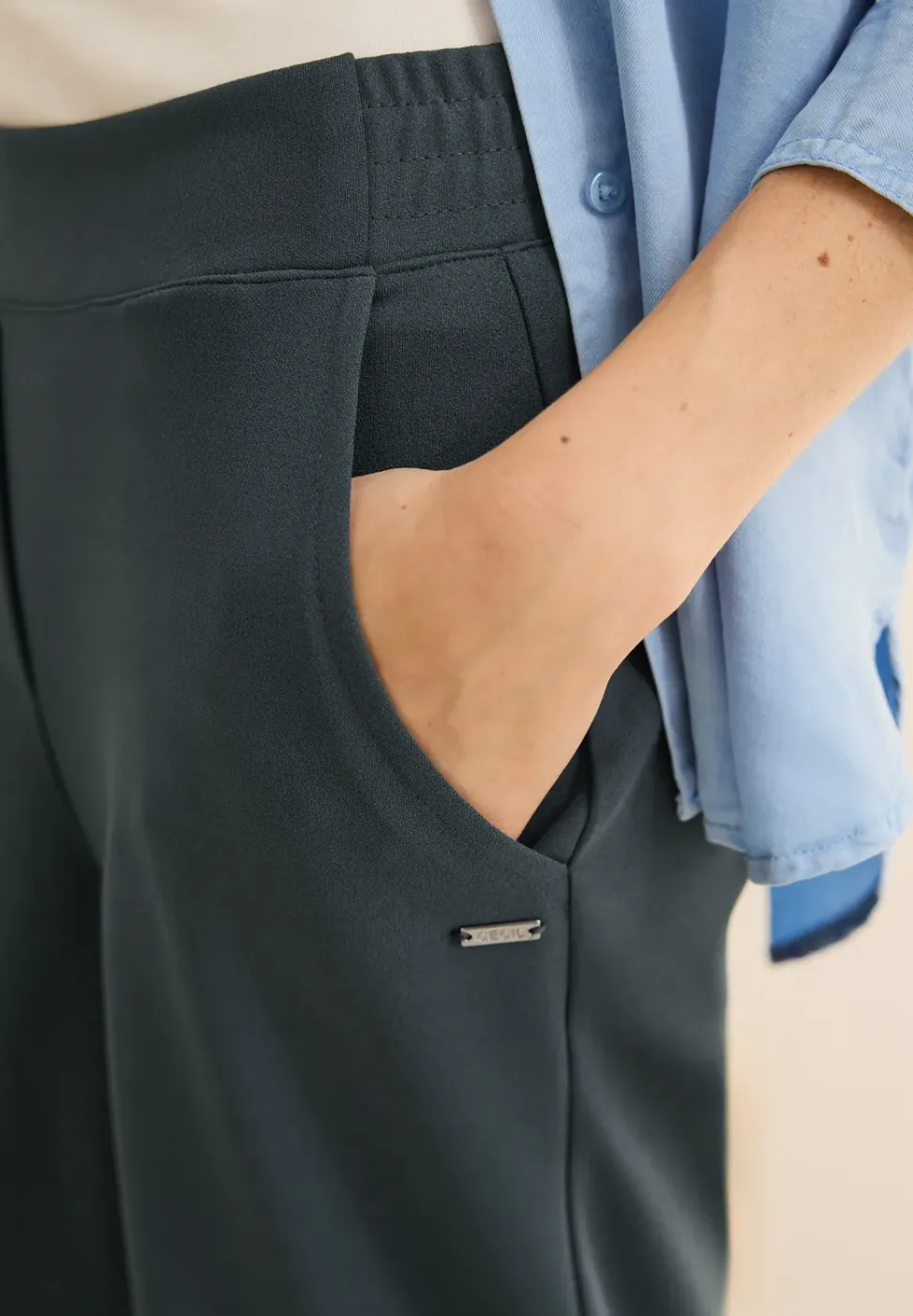 Pantalon Basic Wide Legs