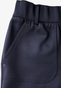 Pantalon cargo en sergé de jersey