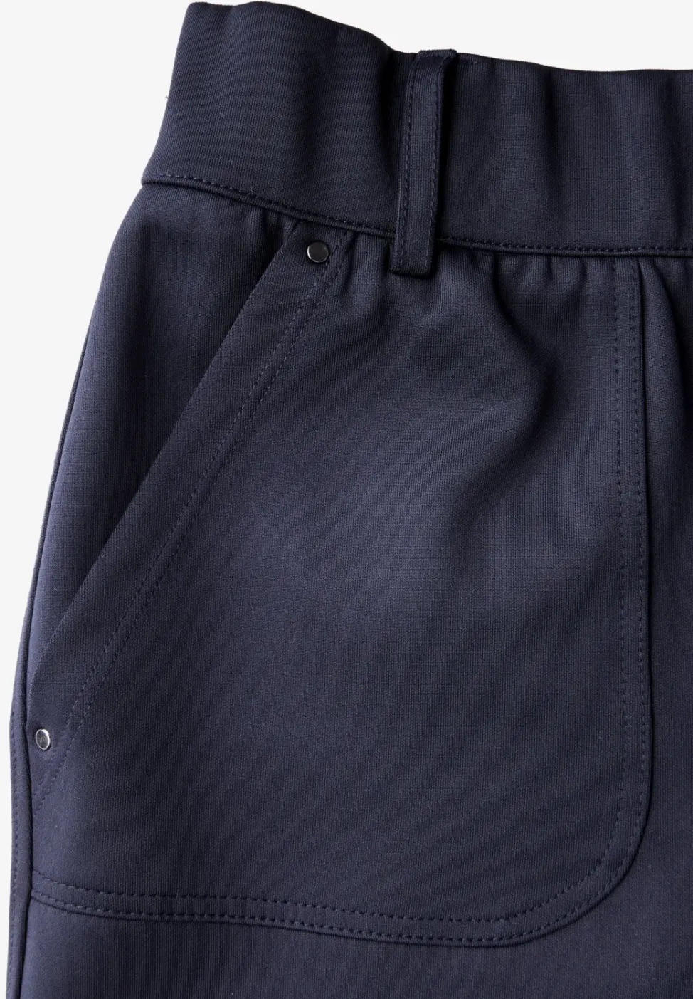 Pantalon cargo en sergé de jersey