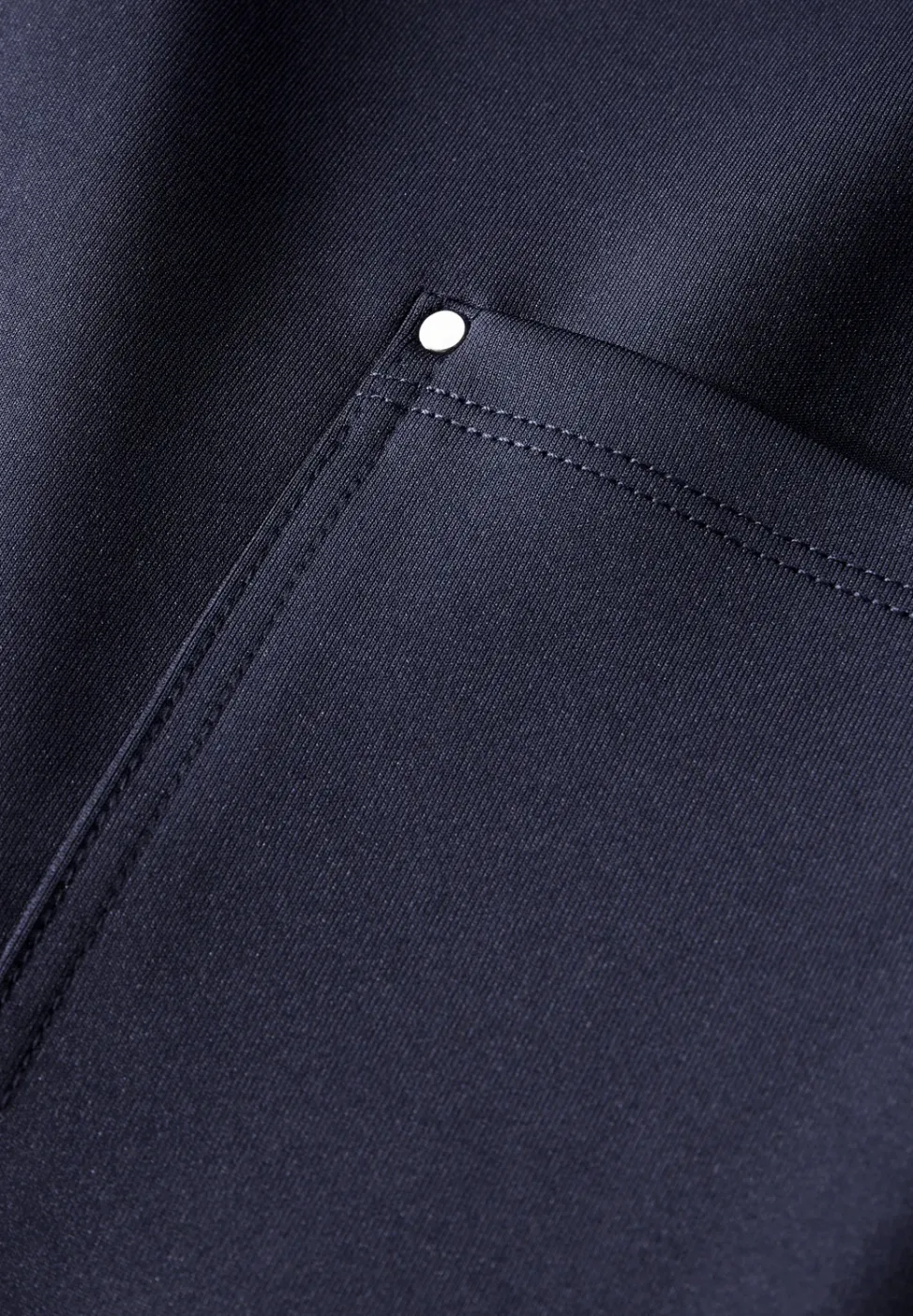Pantalon cargo en sergé de jersey
