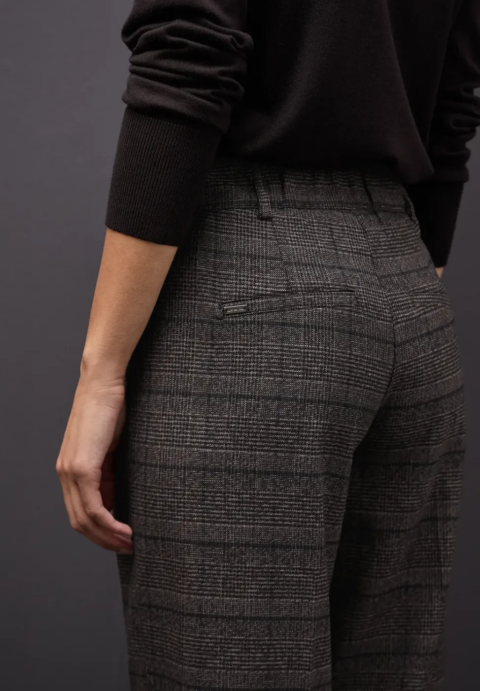 Pantalon à carreaux Straight Legs