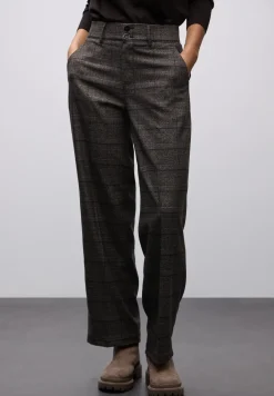 Pantalon à carreaux Straight Legs