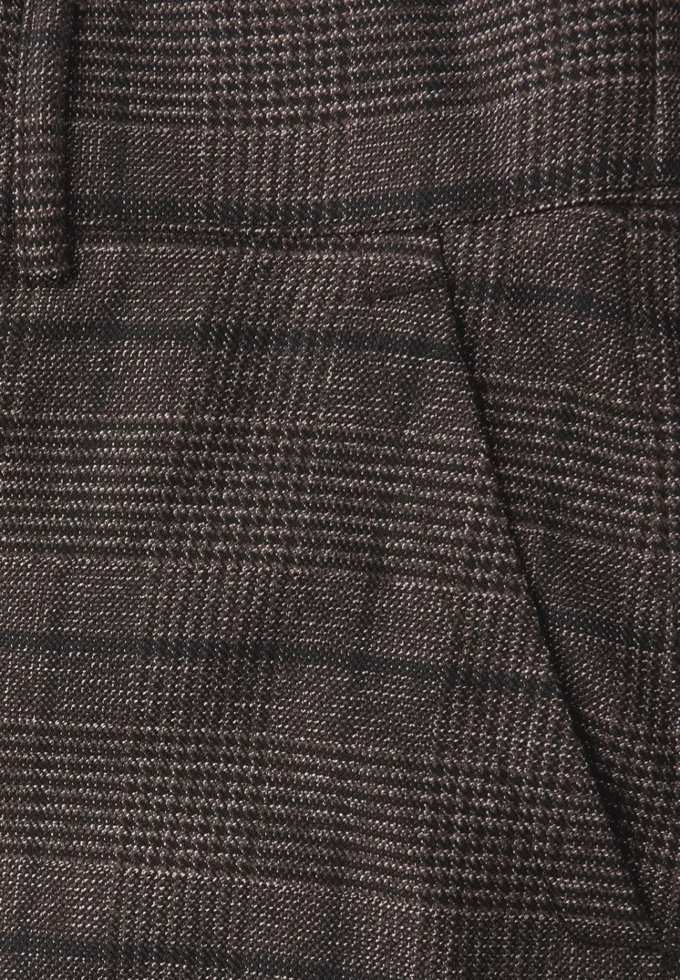 Pantalon à carreaux Straight Legs