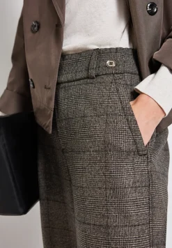 Pantalon à carreaux Straight Legs