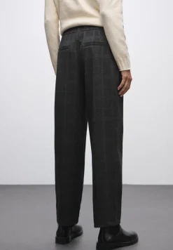 Pantalon à carreaux Straight Legs