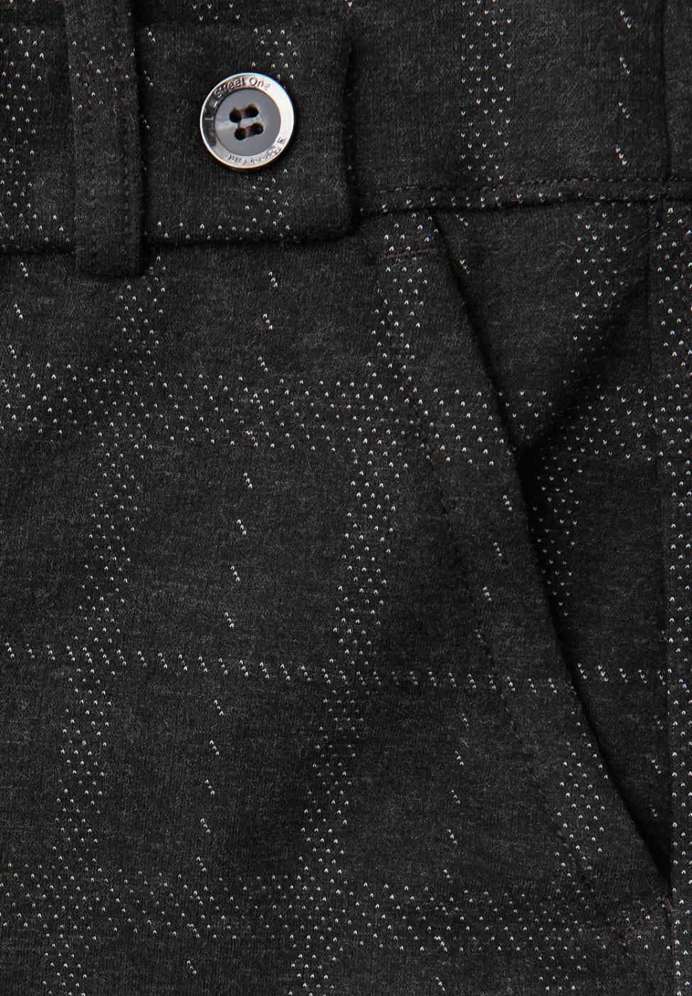 Pantalon à carreaux Straight Legs