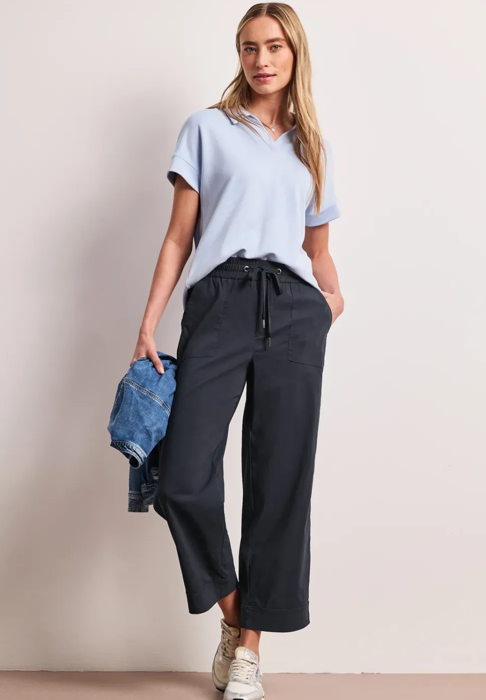 Pantalon Casual Fit avec turn-up