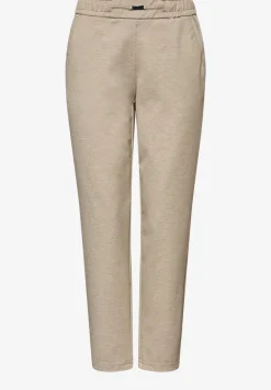 Pantalon chiné avec détail