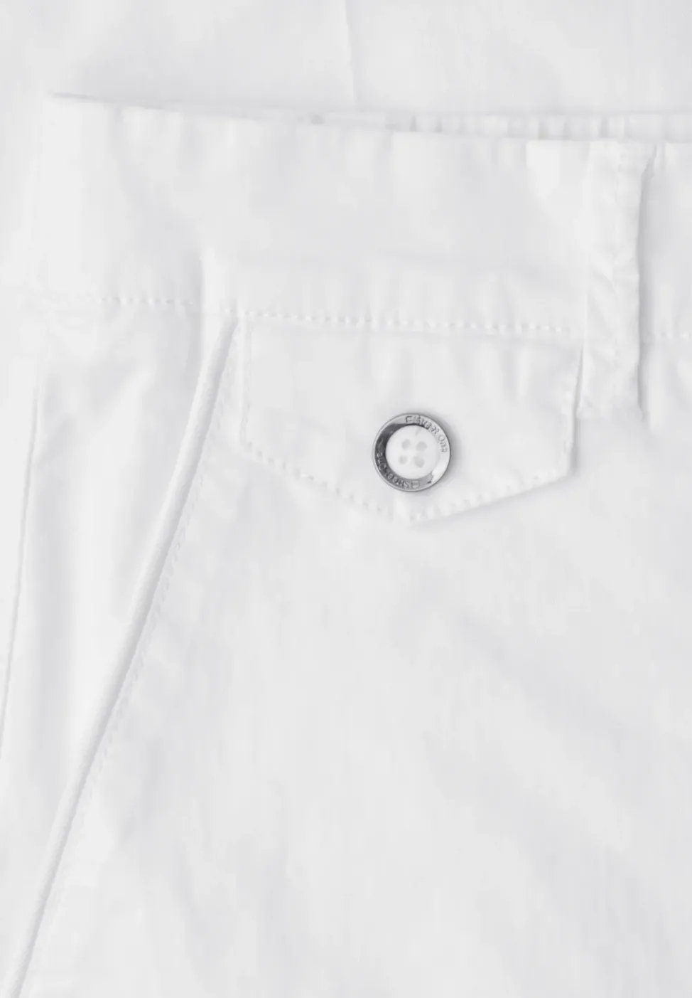 Pantalon chino coupe casual en matière douce