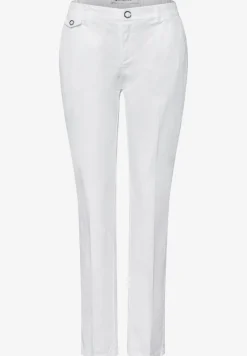 Pantalon chino coupe casual en matière douce