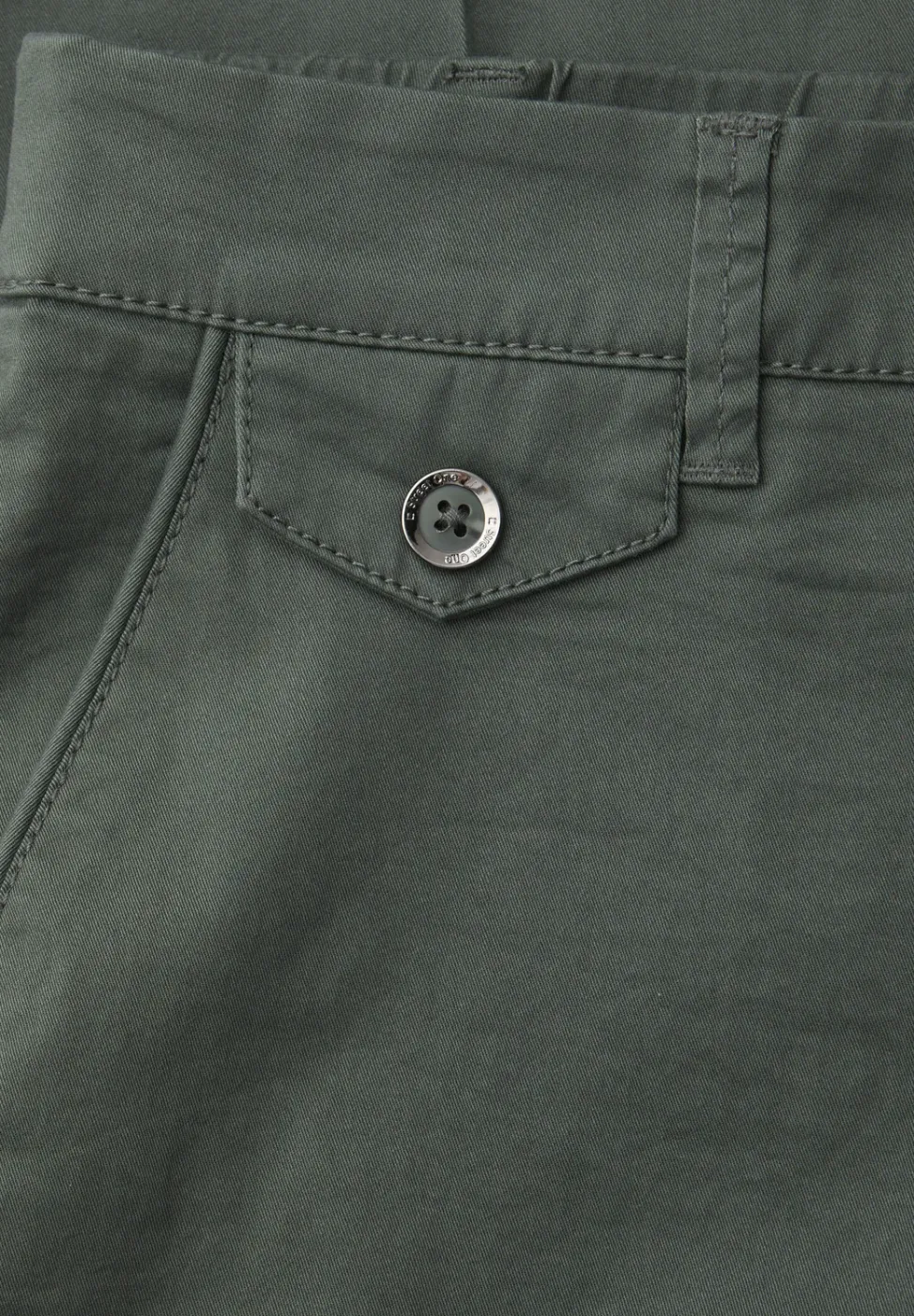 Pantalon chino coupe casual en matière douce
