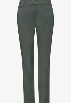 Pantalon chino coupe casual en matière douce