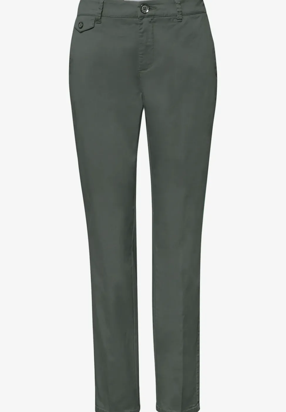 Pantalon chino coupe casual en matière douce
