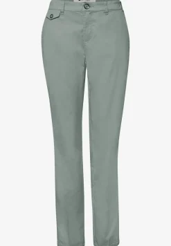 Pantalon chino coupe casual en matière douce