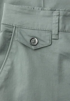 Pantalon chino coupe casual en matière douce
